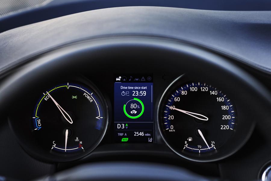 Панель приборов Toyota C-HR Hybrid 2019 года  (WW) (фото 20 из 174)